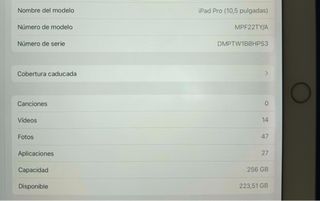 iPad Pro 10.5 256 GB oro rosa