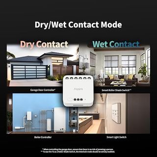 Aqara Módulo Relé Doble T2 con Matter - PRECINTADO