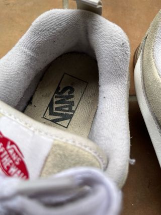 Zapatillas Vans Beige/Marrón Talla 37