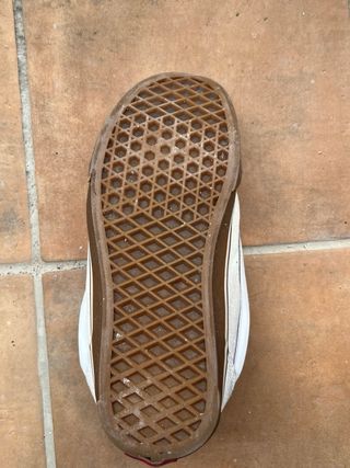 Zapatillas Vans Beige/Marrón Talla 37