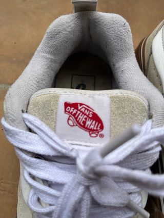 Zapatillas Vans Beige/Marrón Talla 37