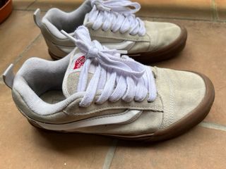 Zapatillas Vans Beige/Marrón Talla 37