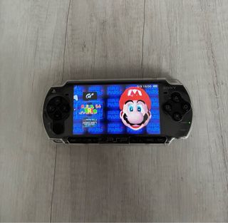 PSP Negra con 9 Juegos, Funda, Cascos y Cargador