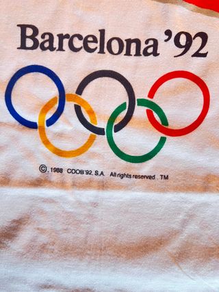 Camiseta Oficial Barcelona '92