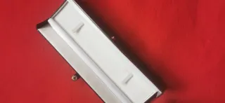 Estuche lujo. Semicuero, granate para Joyas/Reloj