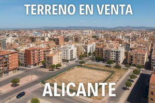 Terreno en venta en Mercado en Alicante