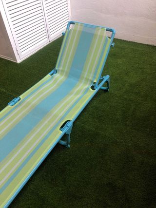 Tumbona plegable El Corte Inglés playa/piscina