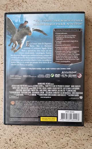 Harry Potter: Prisionero Azkaban DVD 2 Discos
