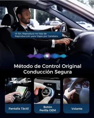 Adaptador Inalámbrico CarPlay/Android Auto
