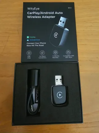 Adaptador Inalámbrico CarPlay/Android Auto
