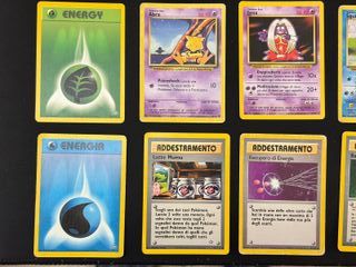 Lotto 20 Carte Pokémon Vintage ITA 1999-2001