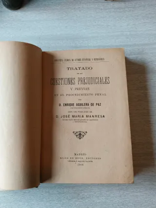 Libro Antiguo Derecho Penal