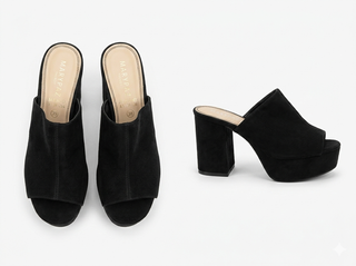 Sandalias tacón MARYPAZ negras talla 39