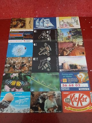 54 Carte Telefoniche Mondiali