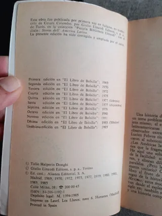 Historia contemporánea de América latina.