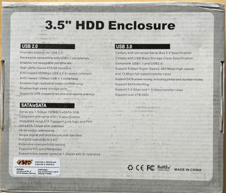 Disco duro externo 3.5 HDD 160GB