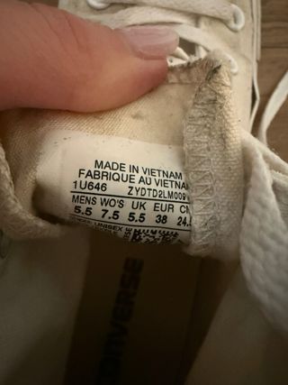 Converse All Star bianche