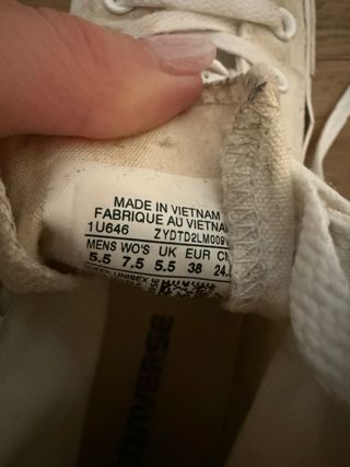 Converse All Star bianche