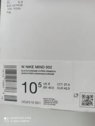 Nike Mind 002 Black Chrome (W)