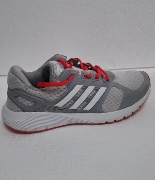 Zapatillas Adidas Running Gris y Rojo