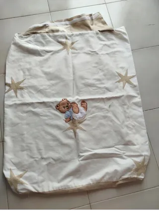 Protector y funda cuna bebé Fuli&C