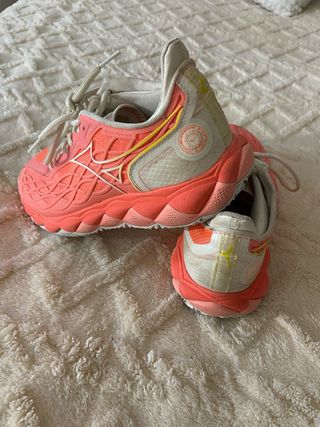 Zapatillas Mizuno Mujer Naranja Rosa