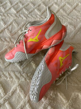 Zapatillas Mizuno Mujer Naranja Rosa