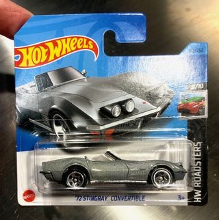 Hot Wheels 1972 Corvette Stingray Convertible