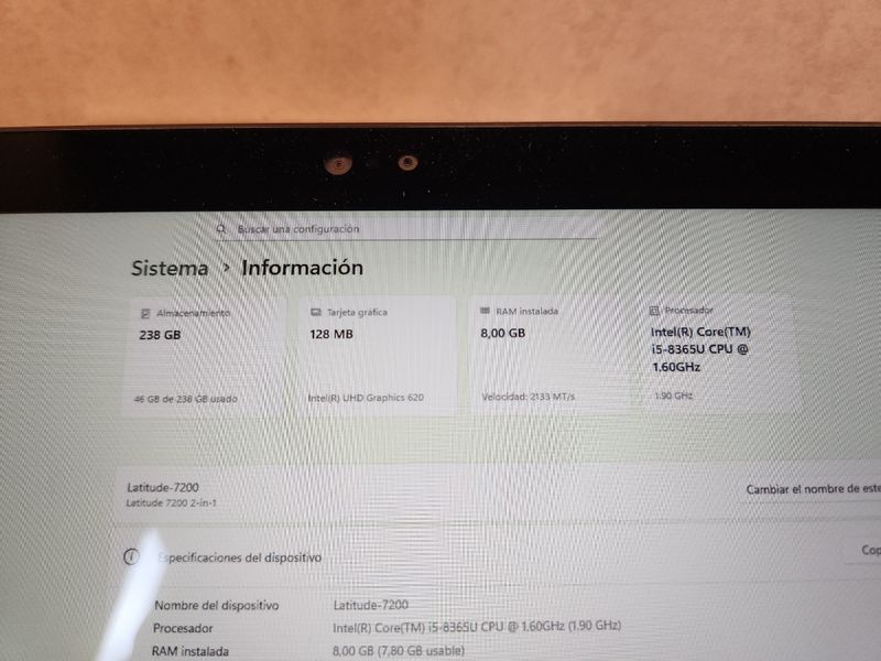 Tablet-Portátil DELL Latitude 7200 12,3" afbeelding 6