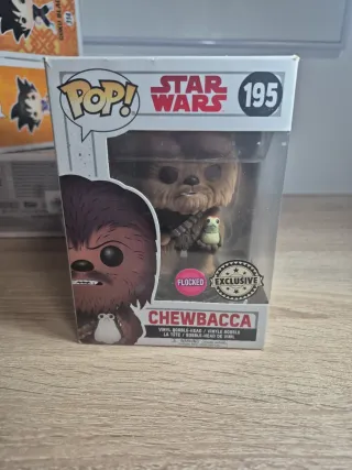 Funko Pop! Star Wars Chewbacca 195 Flocked