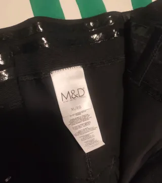 Faja Colombiana M&D Short Negro