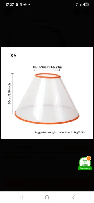 Collarín para mascotas