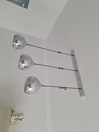 Lámpara de techo 3 focos regulables