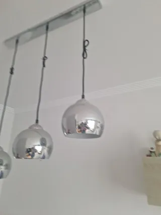 Lámpara de techo 3 focos regulables