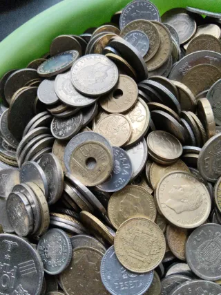 Lote monedas Juan Carlos I y Estado Español