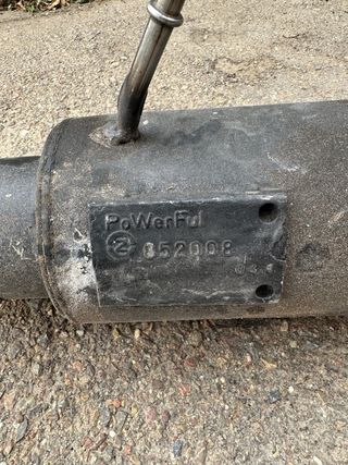 Silencioso de escape Powerful