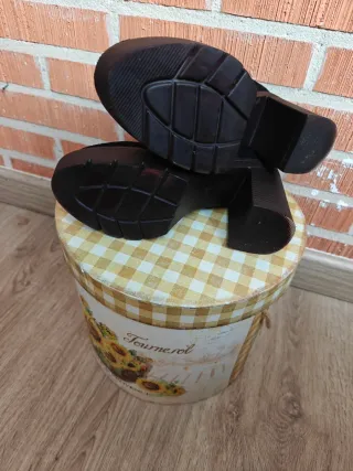 Zapatos de tacón negros talla 35