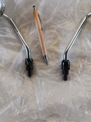 Espejos Vespa PX 125/150/200 Plata