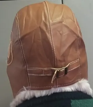 Gorro aviador piel forro polar