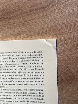 Cuerpo no es una disculpa, el.(uhf)