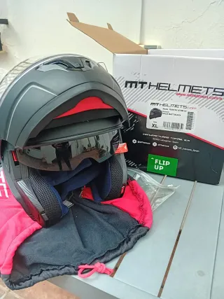 Casco MT Helmets ATOM SV Negro