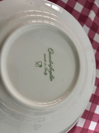 Vajilla Cerámica Porcelana Azul y Blanca