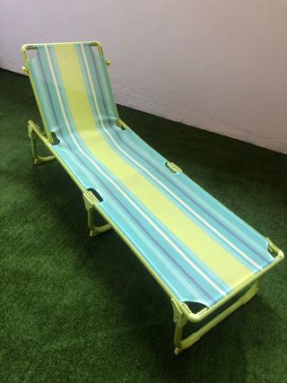 Tumbona plegable El Corte Inglés playa/piscina