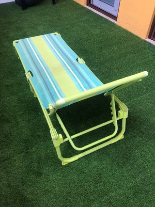 Tumbona plegable El Corte Inglés playa/piscina