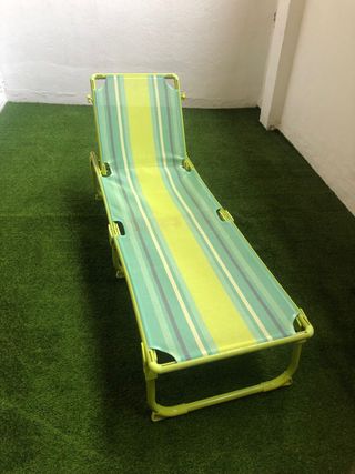 Tumbona plegable El Corte Inglés playa/piscina