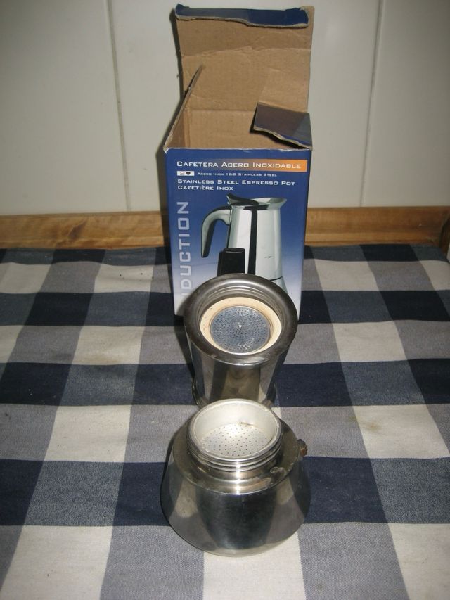 Cafetera Italiana Inducción 2 Tazas