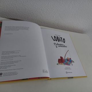 Lobito. Palmeras y caracolas. Libro infantil