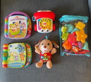 Lote Juguetes Bebé a partir 6 Meses
