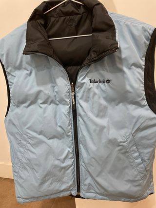 Chaleco Timberland Negro/Azul Talla L