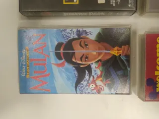 Lote 6 cassette Disney VHS